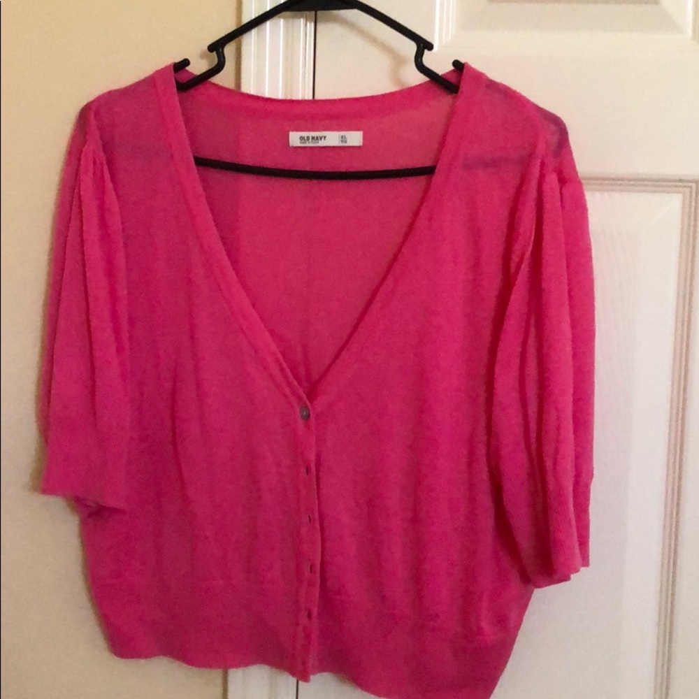 Crop sweater